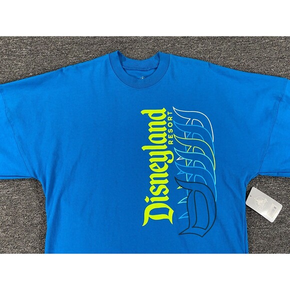 Spirit Jersey Disney Parks Adult Extra Small Blue Neon Long Sleeve Disneyland XS - Picture 10 of 14